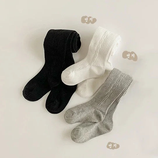 Kindermaillot Set – Zachte en Warme Gebreide Panty’s voor Meisjes