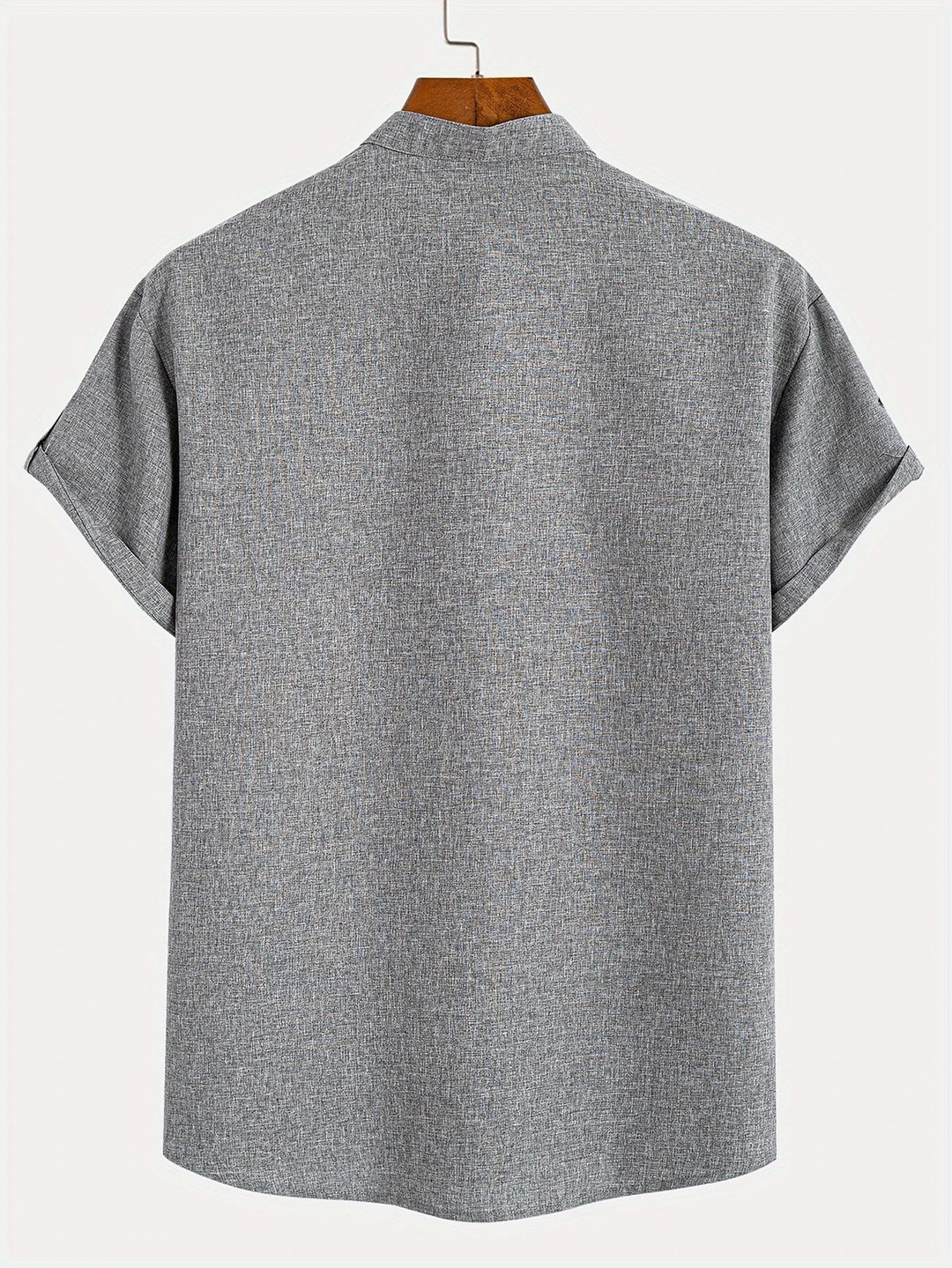 MARCEL | Chemise élégante à manches courtes et col montant