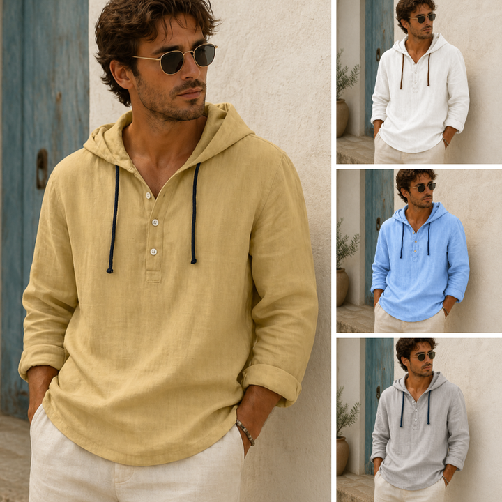 CLAUDE | Chemise De Luxe Avec Capuche