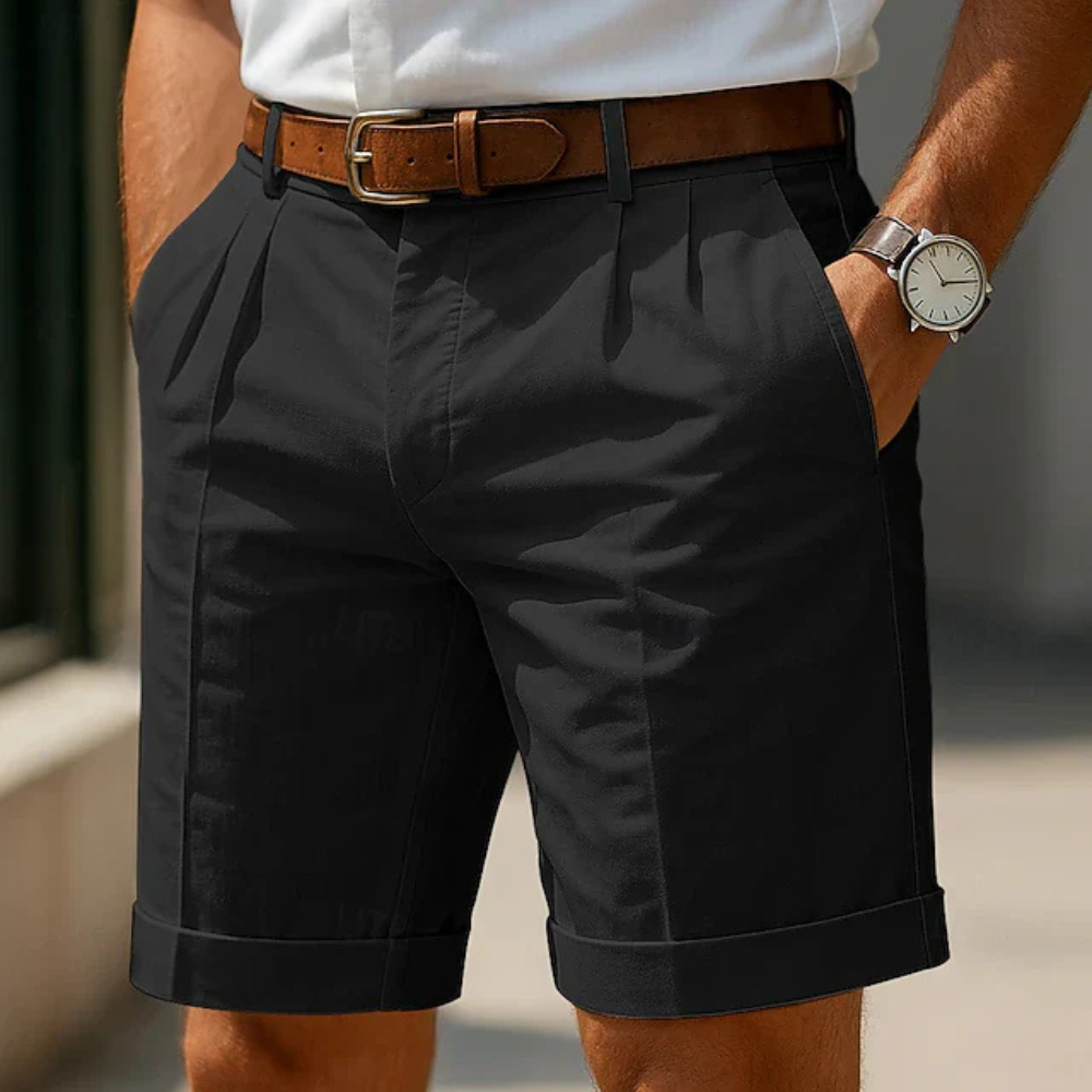 LOUIS | Short d'été plissé pour hommes