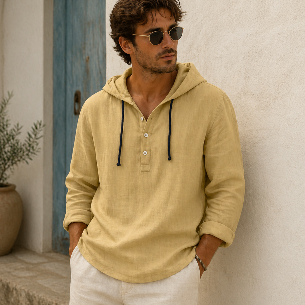 CLAUDE | Chemise De Luxe Avec Capuche