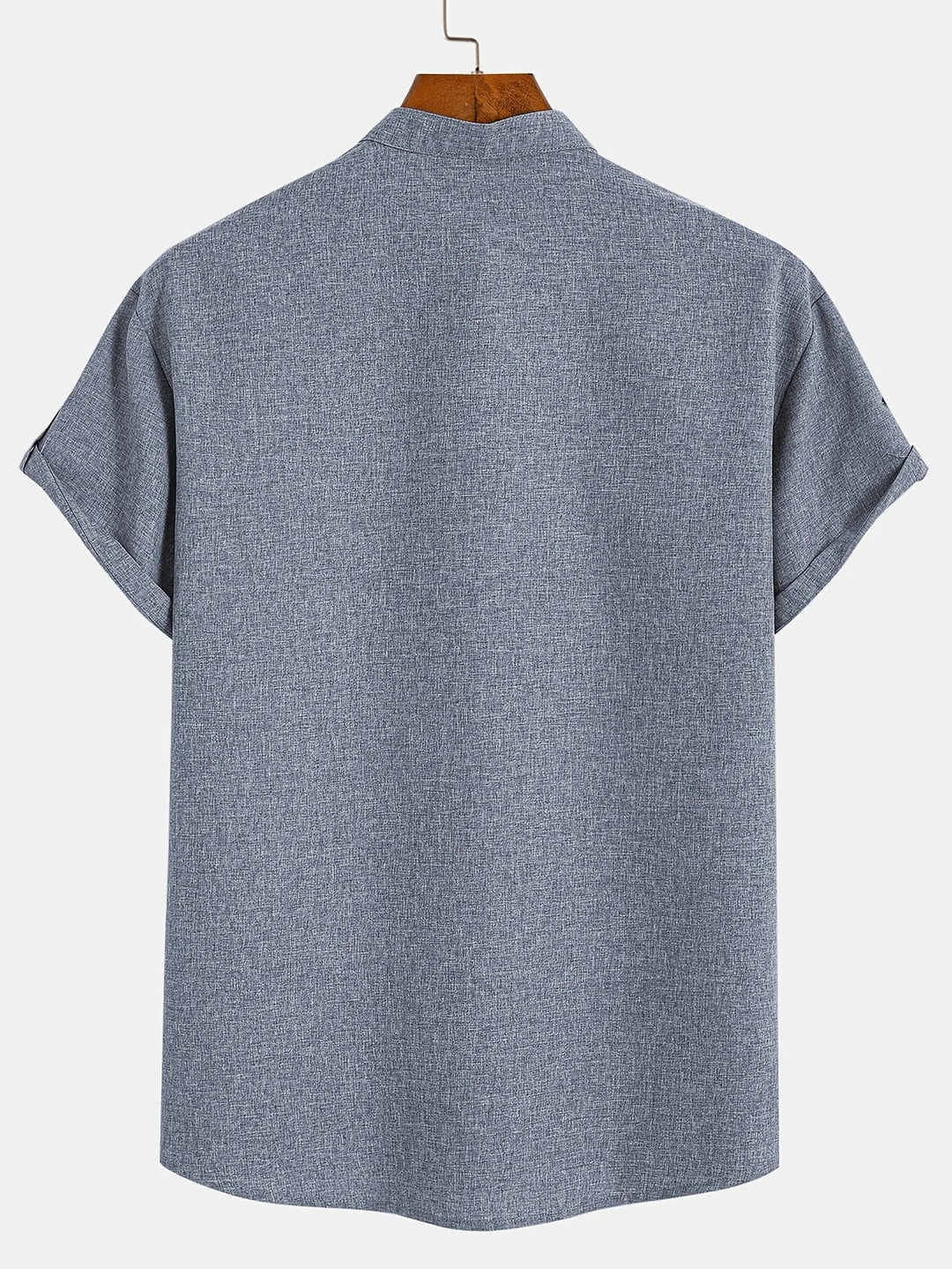 MARCEL | Chemise élégante à manches courtes et col montant