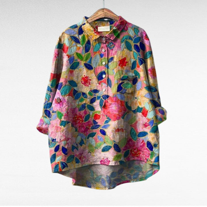ELARA | Élégante Blouse Vintage
