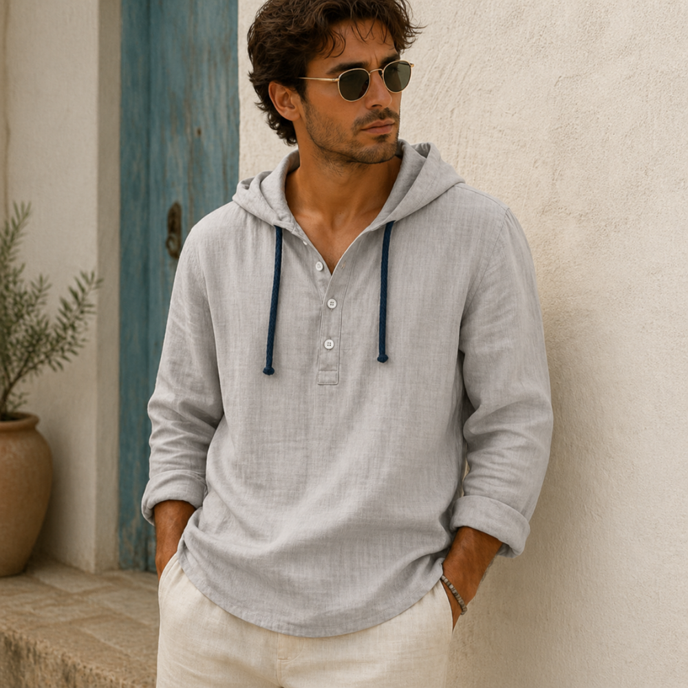 CLAUDE | Chemise De Luxe Avec Capuche