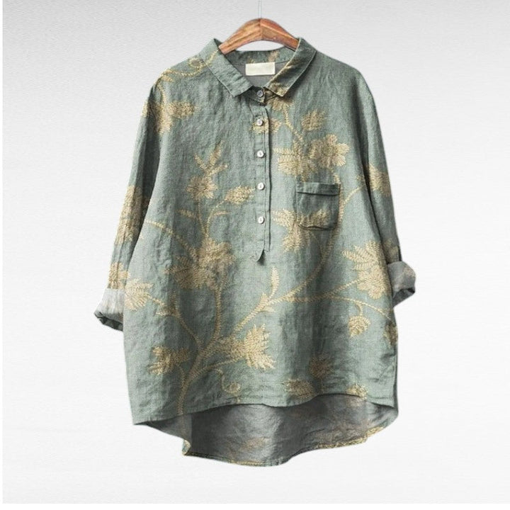 ELARA | Élégante Blouse Vintage