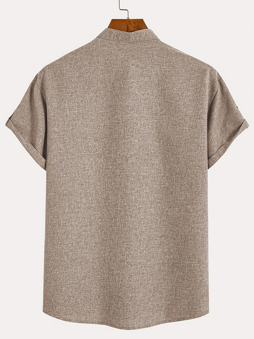MARCEL | Chemise élégante à manches courtes et col montant