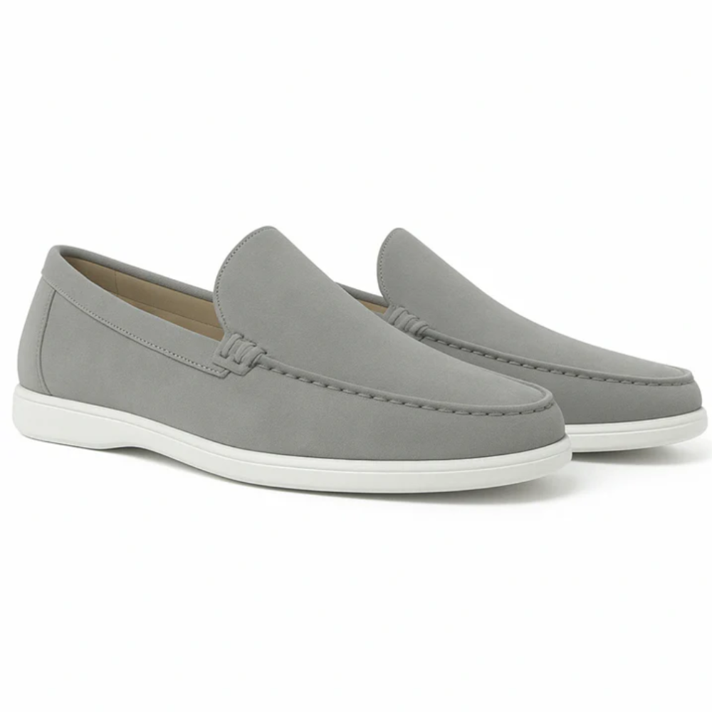 MAXIMILIEN | Mocassins Élégants en Daim