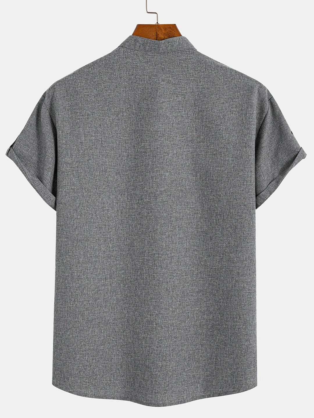 MARCEL | Chemise élégante à manches courtes et col montant