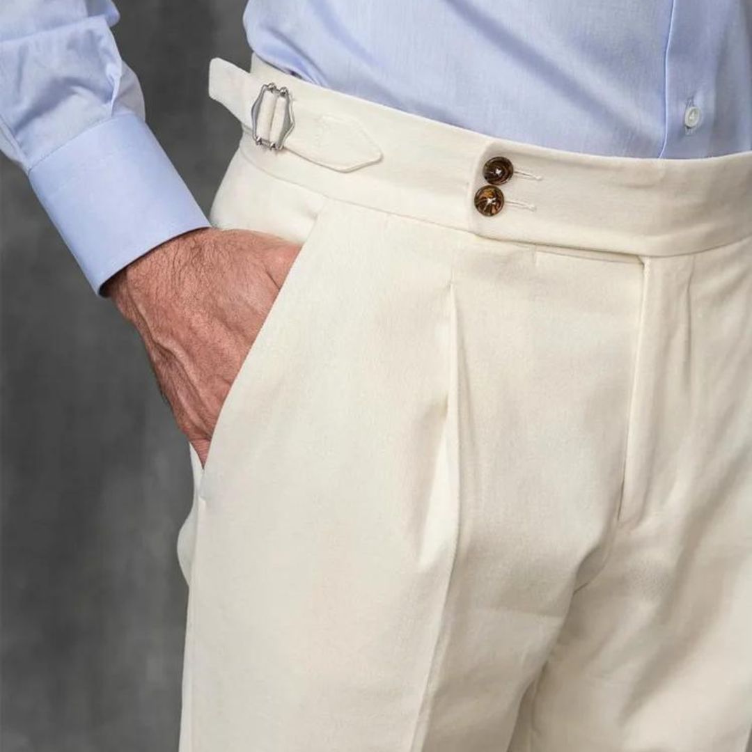 VALENTIN | Pantalon en lin Gold Coast