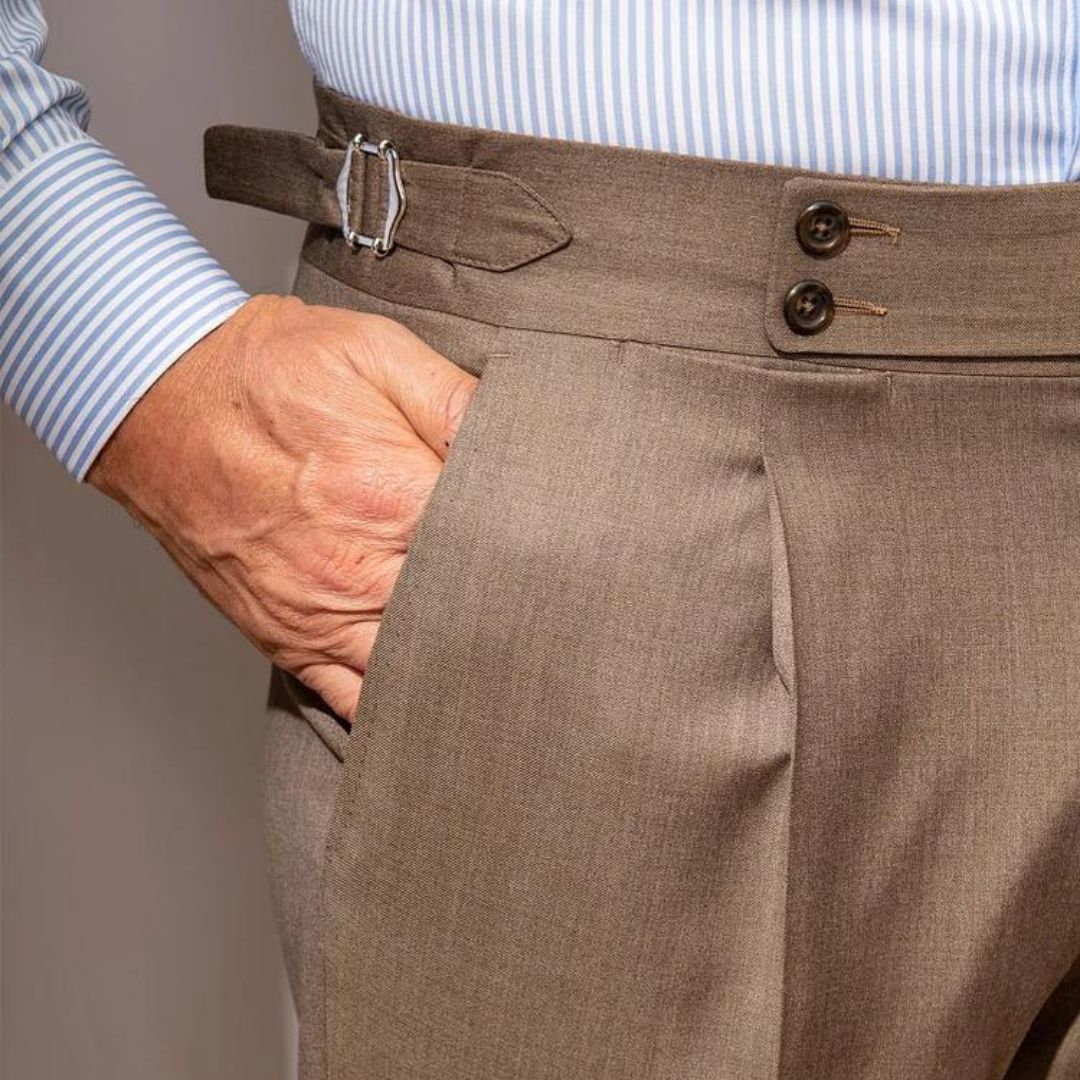 VALENTIN | Pantalon en lin Gold Coast