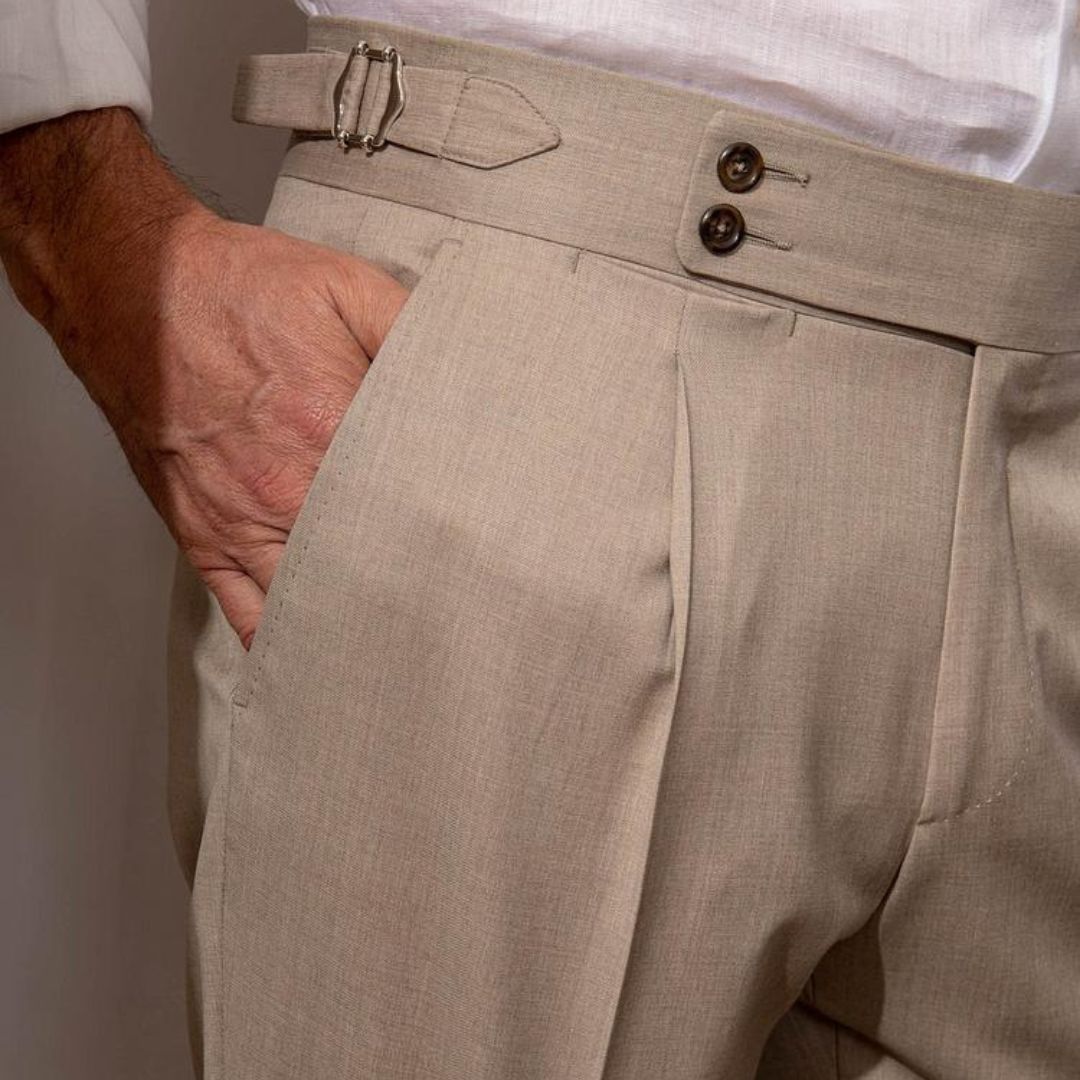 VALENTIN | Pantalon en lin Gold Coast