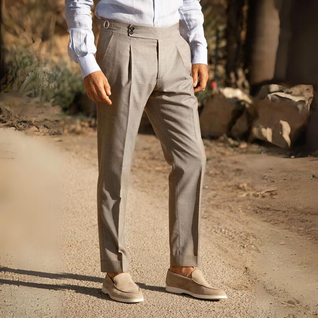 VALENTIN | Pantalon en lin Gold Coast