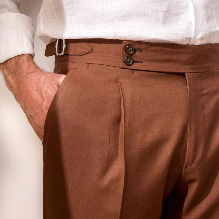 VALENTIN | Pantalon en lin Gold Coast