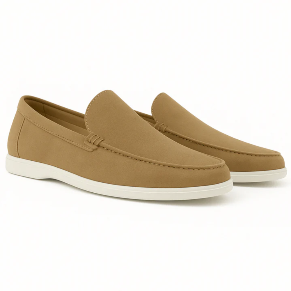 MAXIMILIEN | Mocassins Élégants en Daim