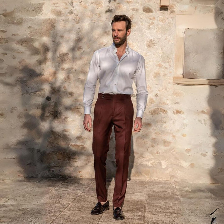 VALENTIN | Pantalon en lin Gold Coast