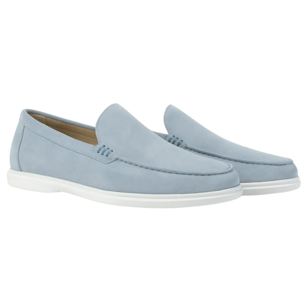 MAXIMILIEN | Mocassins Élégants en Daim
