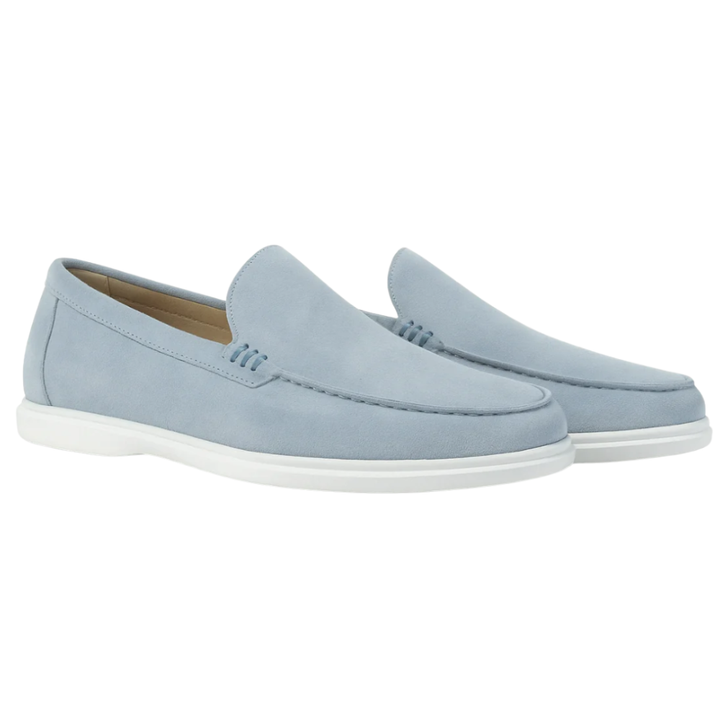 MAXIMILIEN | Mocassins Élégants en Daim