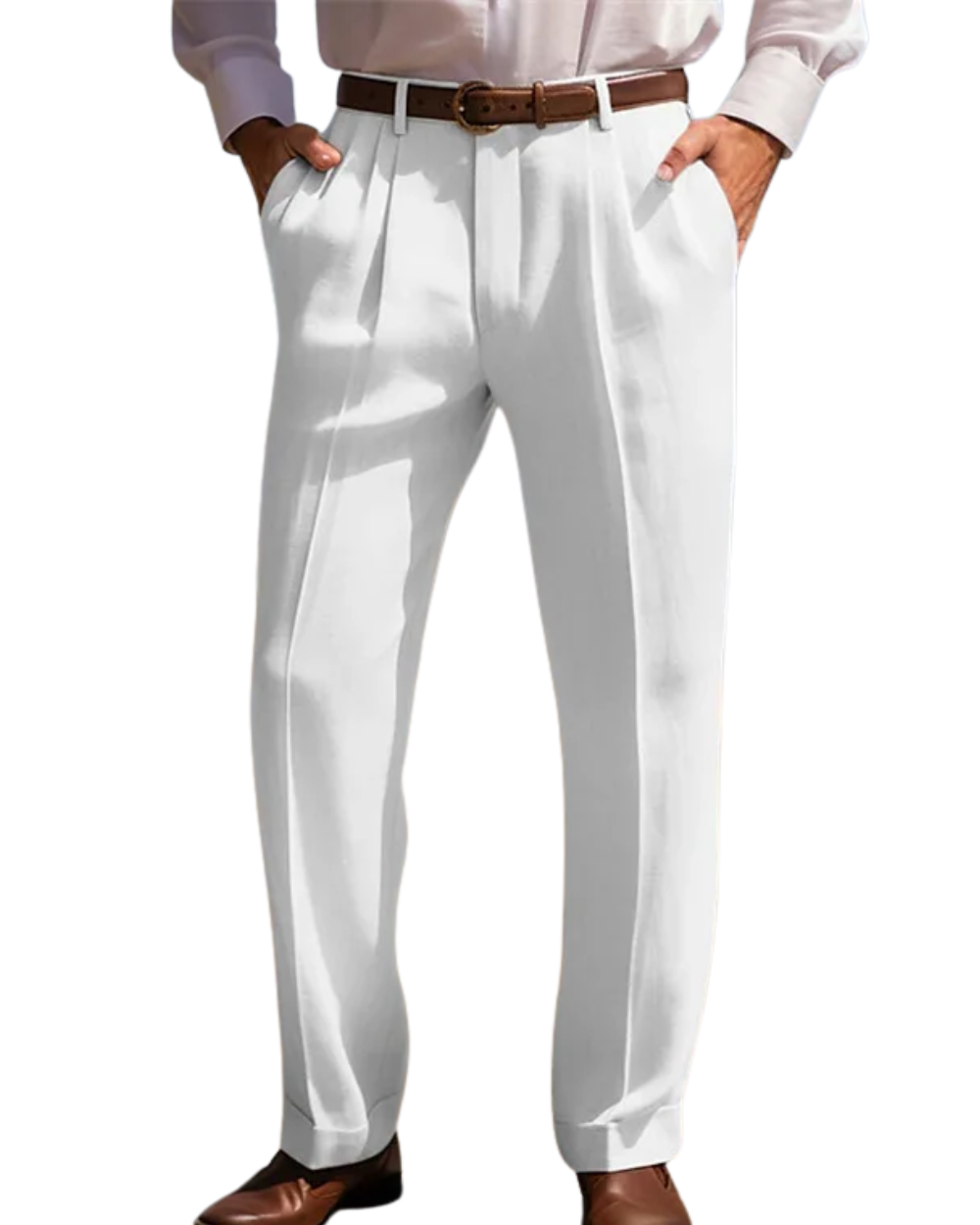 ROMAIN | Pantalon de lin élégant