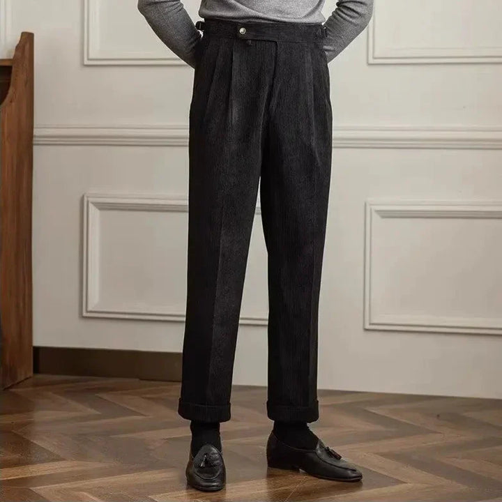 ÉTIENNE | Pantalon en velours côtelé de qualité supérieure