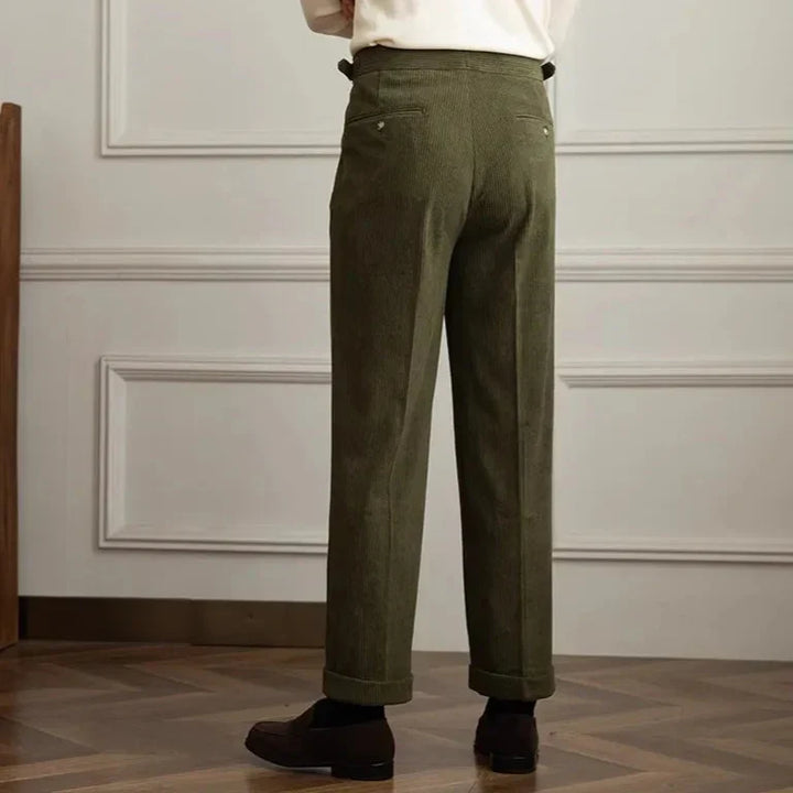 ÉTIENNE | Pantalon en velours côtelé de qualité supérieure