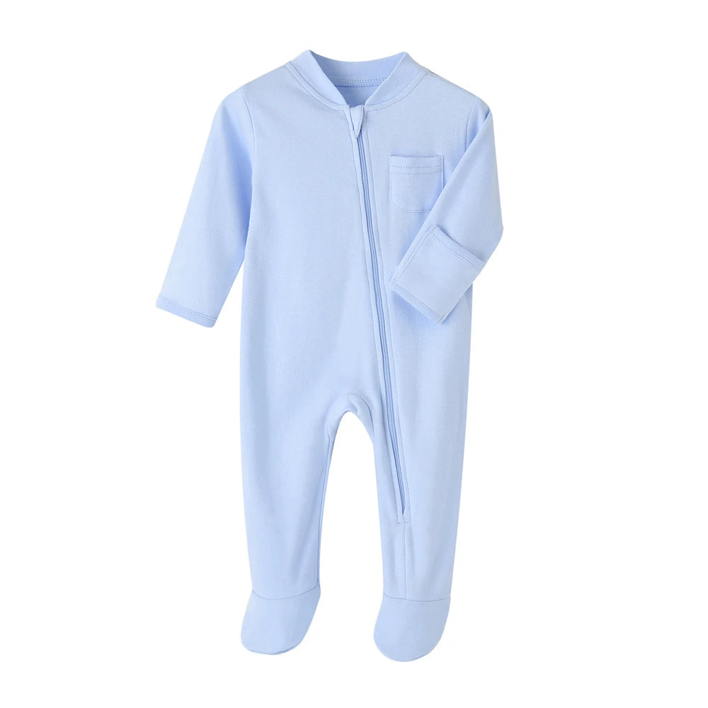 Biokatoenen Babyromper – Zachte en Comfortabele Jumpsuit voor Elk Seizoen