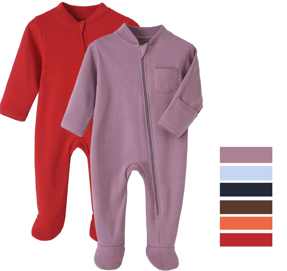 Biokatoenen Babyromper – Zachte en Comfortabele Jumpsuit voor Elk Seizoen