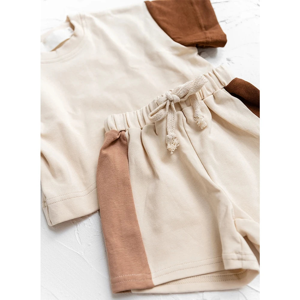Zomerset voor Peuters – Comfortabele Katoenen T-shirt en Shorts Set