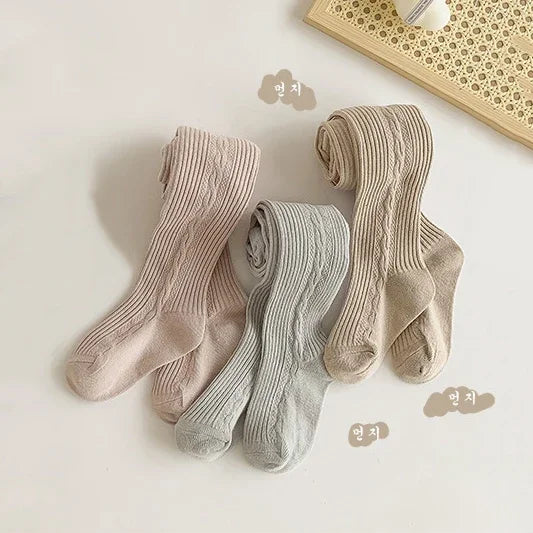 Kindermaillot Set – Zachte en Warme Gebreide Panty’s voor Meisjes