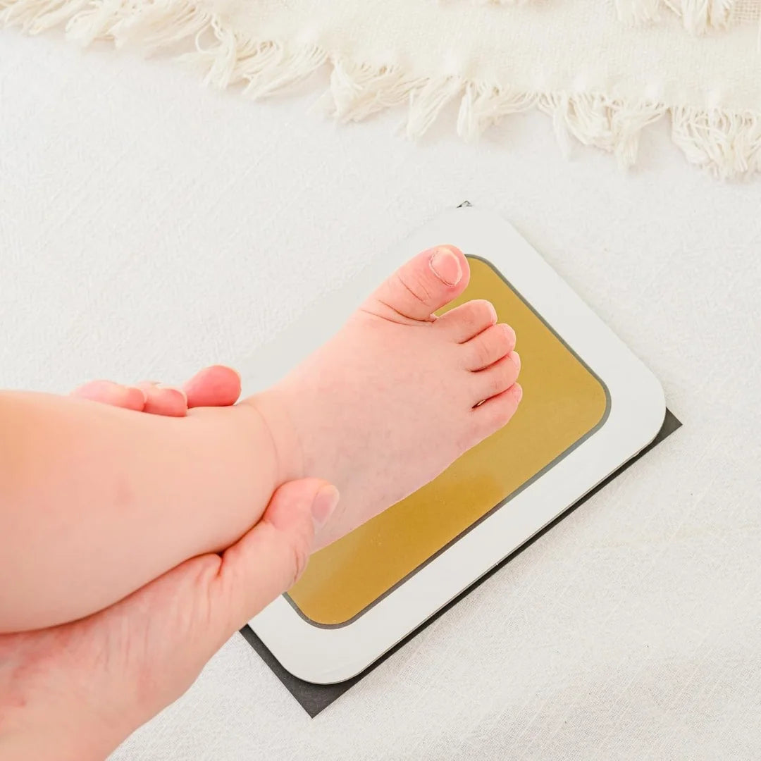 Inkless Hand- & Footprint Set – Veilig en Blijvend Herinneringsmoment