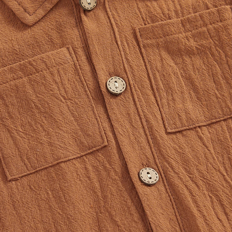 Baby Jumpsuit – Stijlvolle en Comfortabele Katoen-Linnen Romper