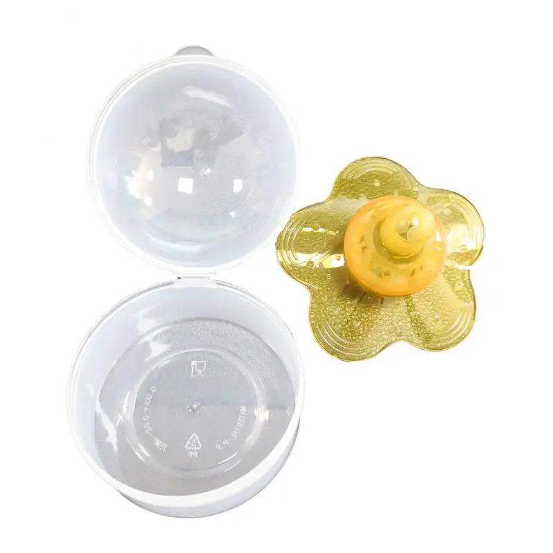 Siliconen Tepelbeschermers met Opbergdoos - Comfort en Bescherming bij Borstvoeding