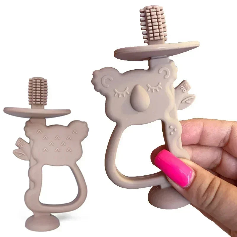 Baby Koala Tandenborstel – Zachte Tandverzorging en Kauwcomfort in Één