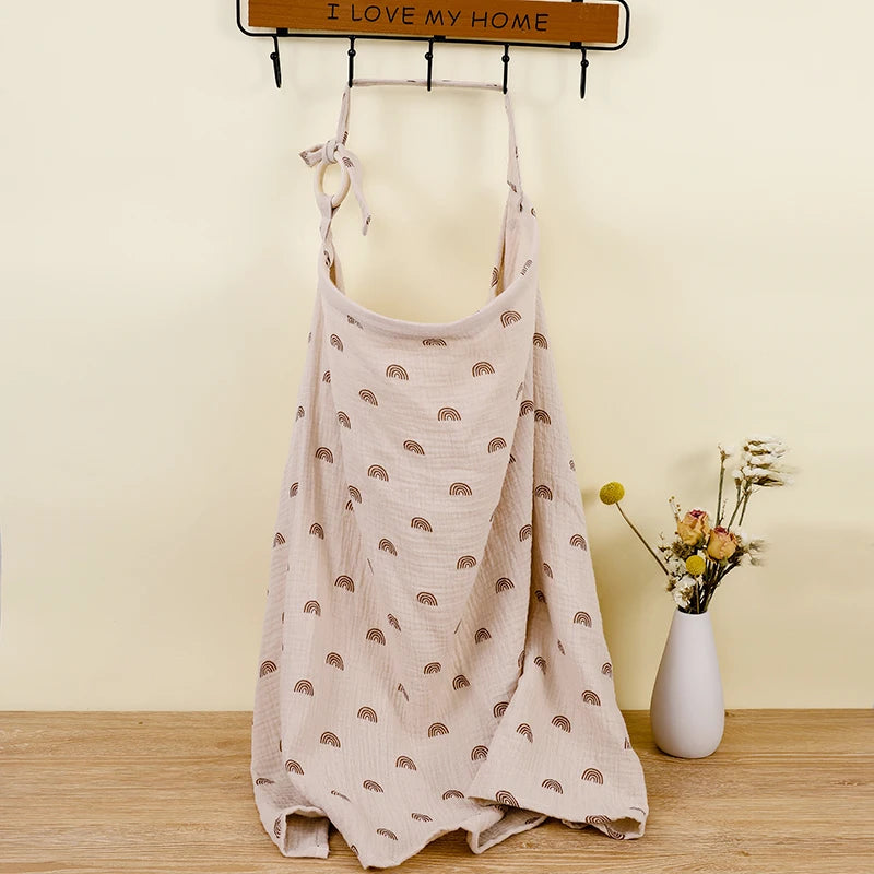 Verstelbare Borstvoedingsdeken – Luxe Katoenen Schuildoek voor Comfortabel en Discreet Voeden