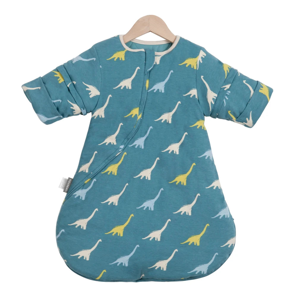 Warme Baby Slaapzak met Afneembare Mouwen – Comfortabel en Veilig in de Winter