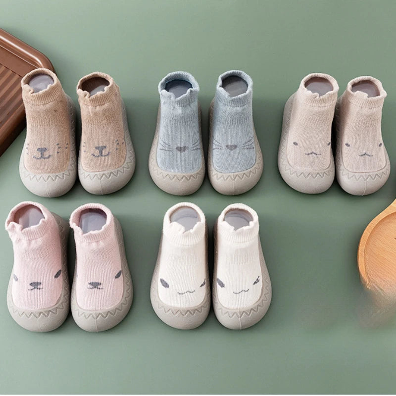 Baby Loopschoentjes – Zachte en Antislip Schoentjes voor Eerste Stapjes