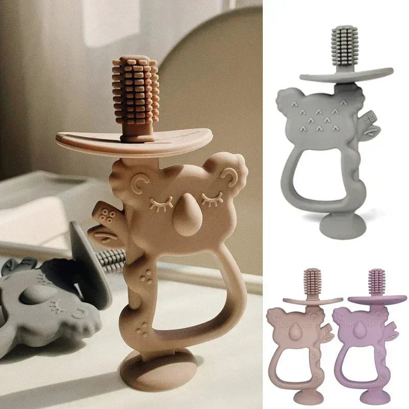 Baby Koala Tandenborstel – Zachte Tandverzorging en Kauwcomfort in Één