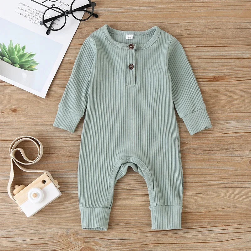 Zachte Baby Romper – Comfortabel en Stijlvol voor het Hele Jaar
