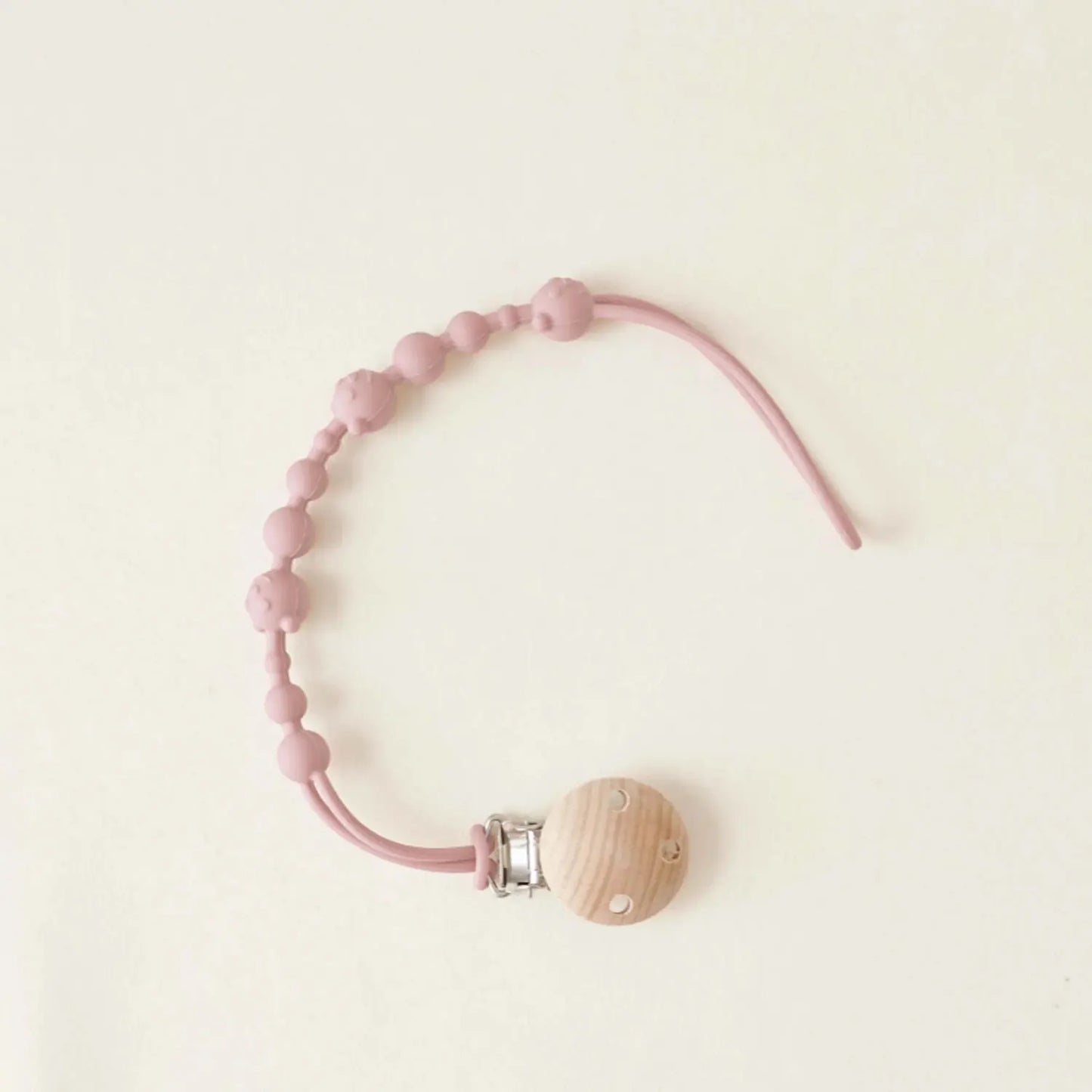 Pastel Kleur Fopspeenketting - Stijlvol en Veilig voor je Baby