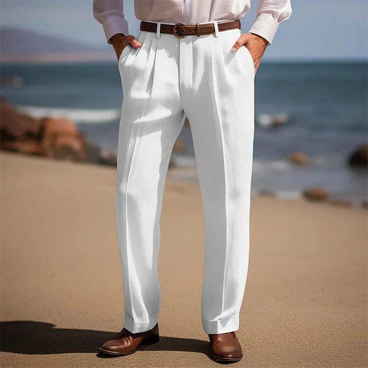 ROMAIN | Pantalon de lin élégant