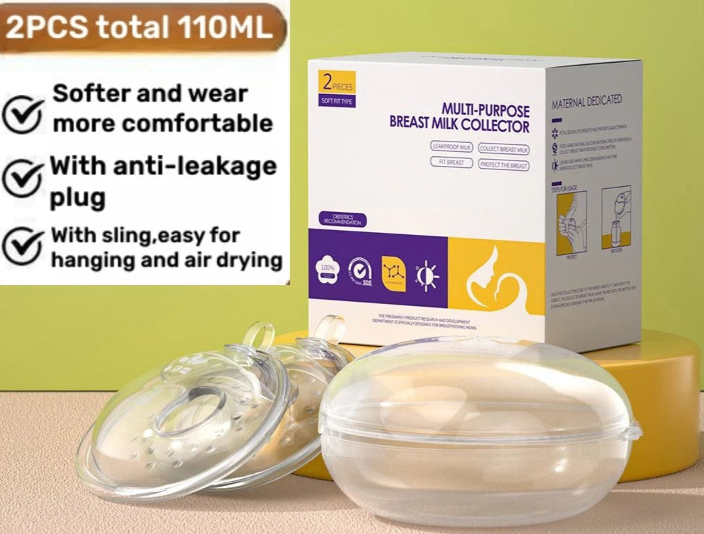 Siliconen Moedermelk Opvangschelpen – Herbruikbare Borstvoedingspads voor Moeders