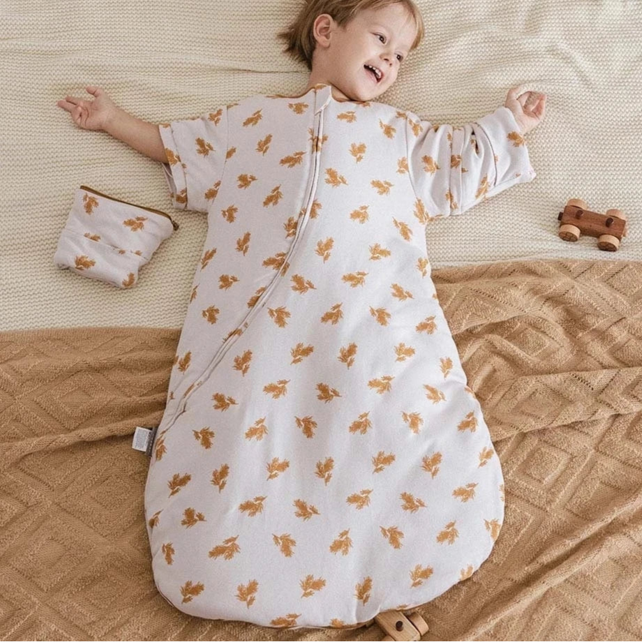 Warme Baby Slaapzak met Afneembare Mouwen – Comfortabel en Veilig in de Winter