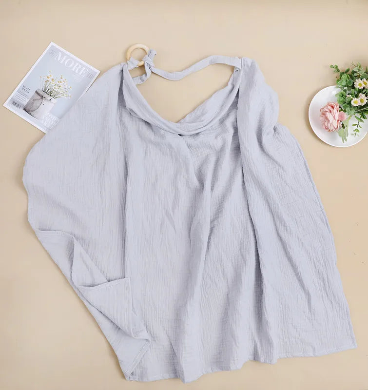 Verstelbare Borstvoedingsdeken – Luxe Katoenen Schuildoek voor Comfortabel en Discreet Voeden