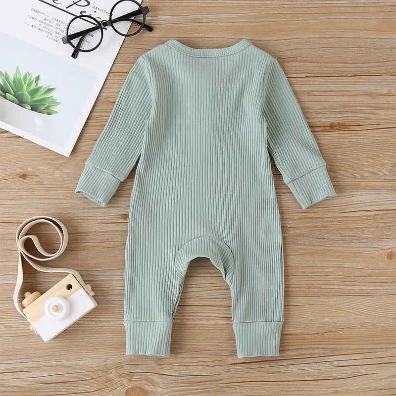 Zachte Baby Romper – Comfortabel en Stijlvol voor het Hele Jaar