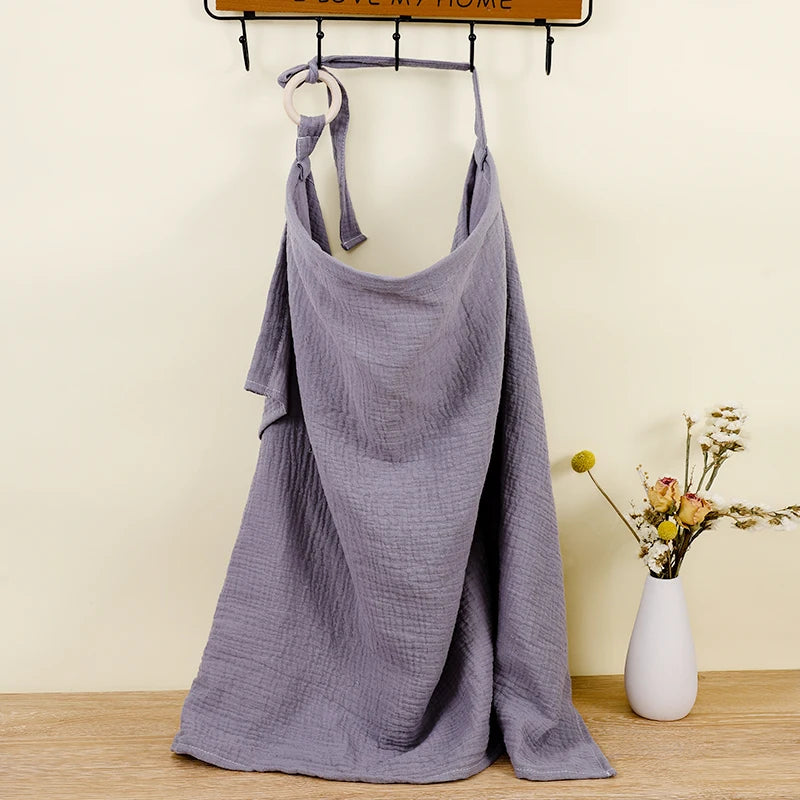 Verstelbare Borstvoedingsdeken – Luxe Katoenen Schuildoek voor Comfortabel en Discreet Voeden