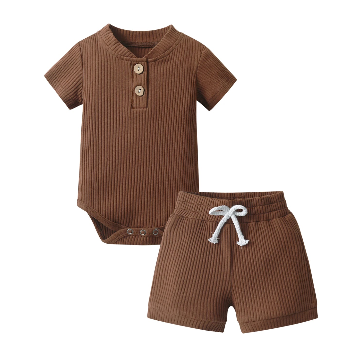 Baby Zomerset – Comfortabele en Stijlvolle Gebreide Tweedelige Outfit
