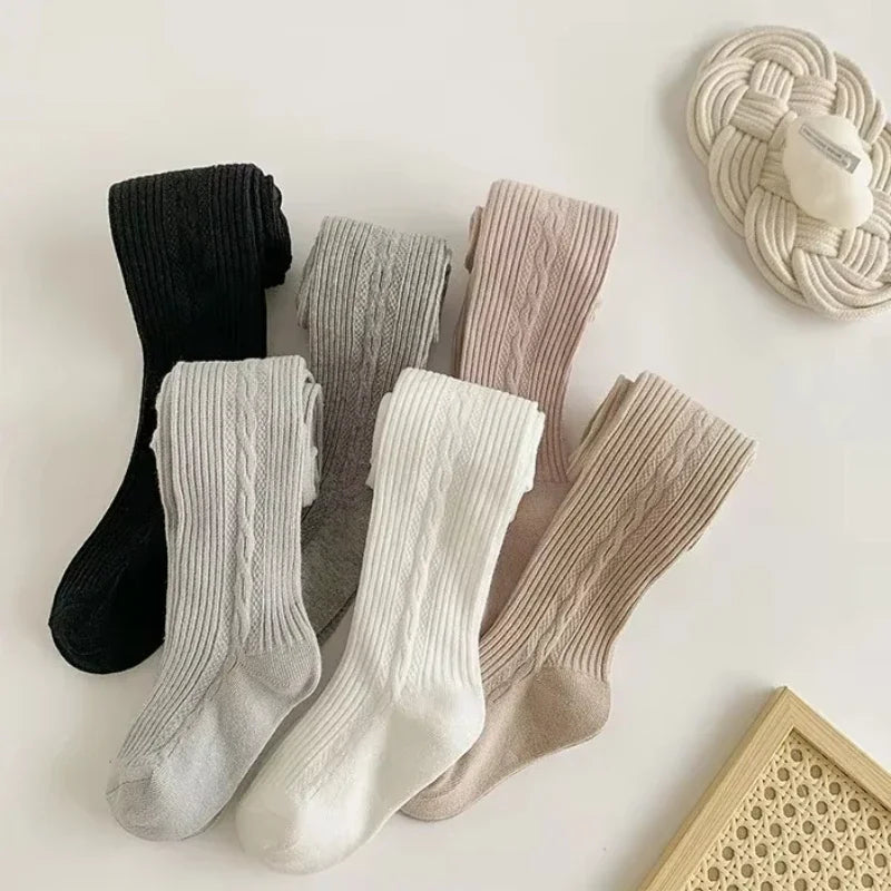 Kindermaillot Set – Zachte en Warme Gebreide Panty’s voor Meisjes