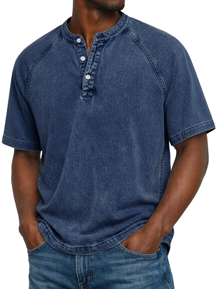NATHAN | Chemise vintage boutonnée pour homme