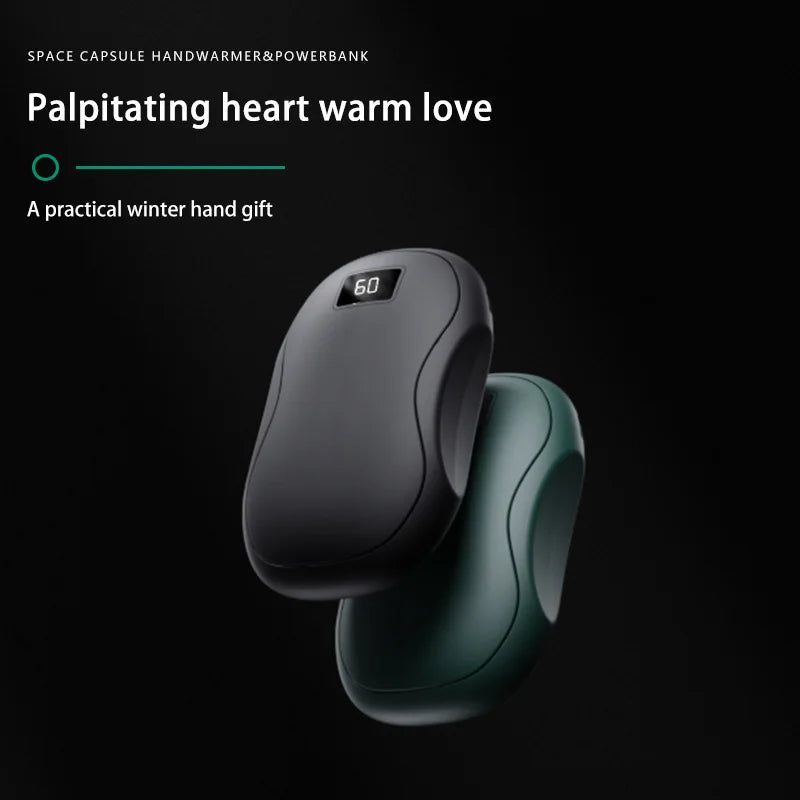 Draagbare handwarmer en powerbank - Altijd warme handen en opgeladen apparaten