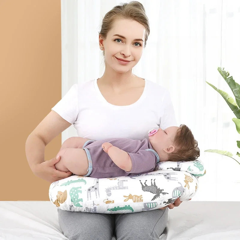 Multifunctioneel Voedingskussen - Comfort voor Moeder en Baby