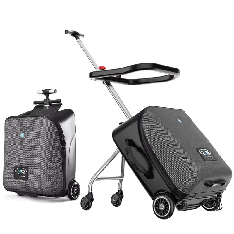 GoBuddy Luggage -  De Ultieme Reistrolley voor Ouders en Kinderen